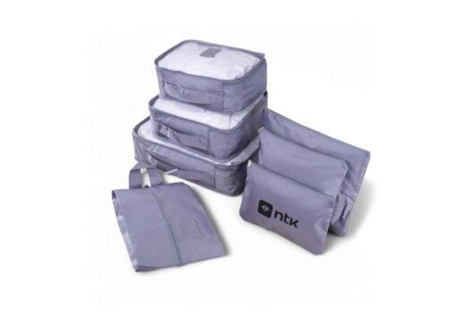 Kit Organizador para Mala 7 Peças NTK Tamanhos Variados
