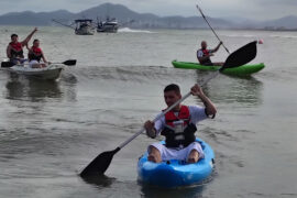 Remada de Amanhecer na Praia de São Miguel - Caiaque e Stand Up Paddle